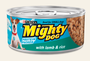 Mighty Dog with Lamb & Rice Canned Dog Food