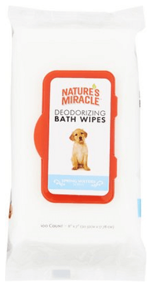 Nature's Miracle Spring Waters Deodorizing Dog Bath Wipes Nature's Miracle Spring Waters Deodorizing Dog Bath Wipes