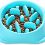NOYAL Slow Feeder Dog Bowls Puzzle Anti-Gulping Interactive Bloat Durable Preventing Choking Healthy Dogs Bowl