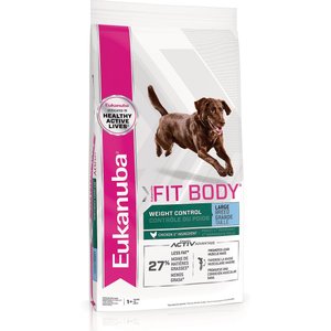 Eukanuba Fit Body Weight Control Chicken Formula Large Breed Dry Dog Food