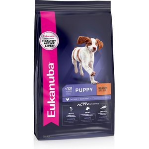 Eukanuba Puppy Medium Breed Chicken Formula Dry Dog Food