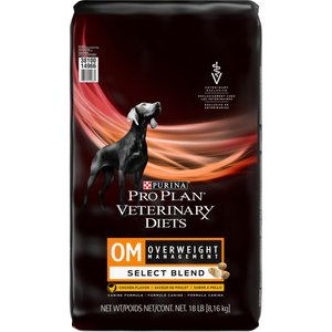 Purina Pro Plan Veterinary Diets OM Select Blend Overweight Management Formula Dry Dog Food