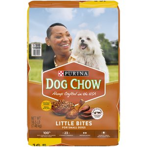 DOG CHOW LITTLE BITES WITH REAL CHICKEN & BEEF DRY DOG FOOD