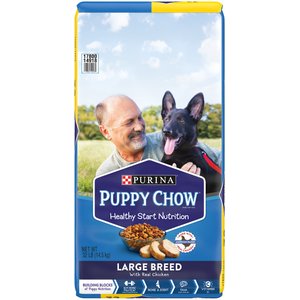 Puppy Chow Large Breed Chicken Flavor Formula Dry Dog Food