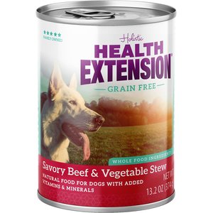 HEALTH EXTENSION GRAIN-FREE SAVORY BEEF STEW CANNED DOG FOOD