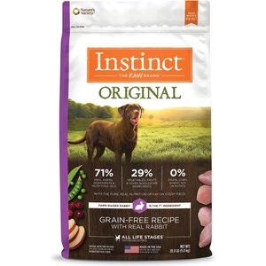 Instinct by Nature's Variety Original Grain-Free Recipe with Real Rabbit Dry Dog Food
