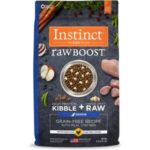 Instinct Raw Boost Senior Grain-Free Recipe with Real Chicken & Freeze-Dried Raw Pieces Dry Dog Food