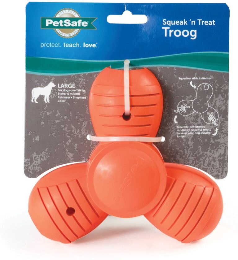 PetSafe Large Sportsmen Squeak 'N' Treat Troog Pet Chew Toy