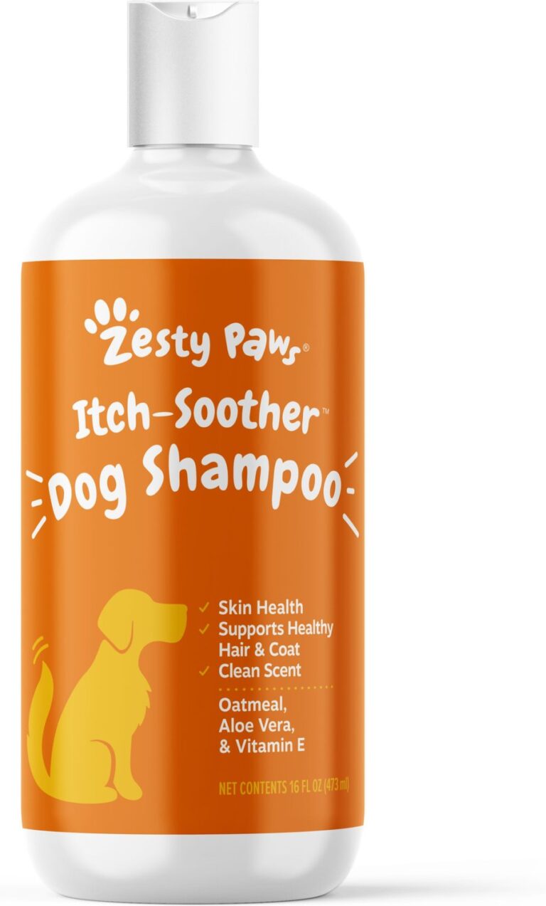 Zesty Paws Dog Shampoo with Oatmeal & Aloe Vera