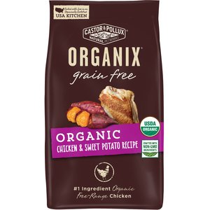 Castor & Pollux Organix Grain-Free Organic Chicken & Sweet Potato Recipe Dry Dog