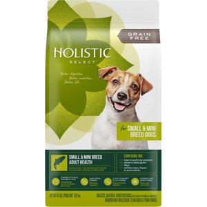 HOLISTIC SELECT SMALL & MINI BREED ADULT HEALTH ANCHOVY, SARDINE & CHICKEN MEALS RECIPE DRY DOG FOOD