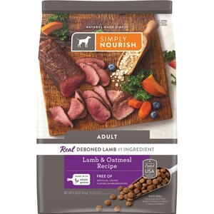 Simply Nourish Lamb & Oatmeal Recipe Adult Dry Dog Food