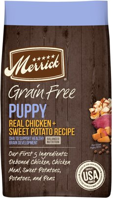 Merrick Grain-Free Puppy Chicken & Sweet Potato Recipe Dry Dog Food
