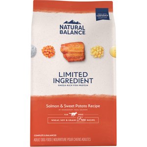 Natural Balance  L.I.D. Limited Ingredient Diets Grain-Free Salmon & Sweet Potato Formula Dry Dog Food