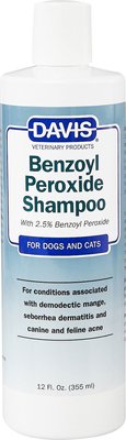 Davis Benzoyl Peroxide Medicated Dog & Cat Shampoo