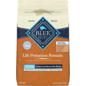 Blue Buffalo Life Protection Formula Natural Senior Large Breed Dry Dog Food