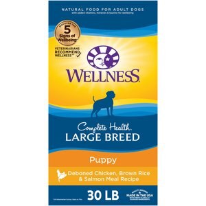 Wellness Complete Health Large-Breed Puppy Food