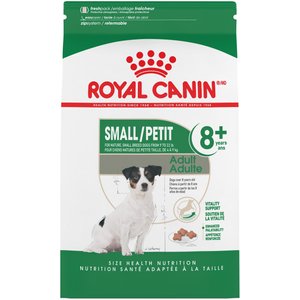 ROYAL CANIN SIZE HEALTH NUTRITION SMALL ADULT +8 DRY DOG FOOD