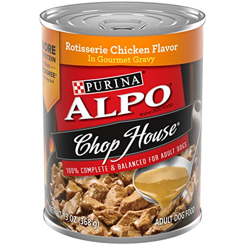 ALPO CHOP HOUSE ROTISSERIE CHICKEN CANNED DOG FOOD