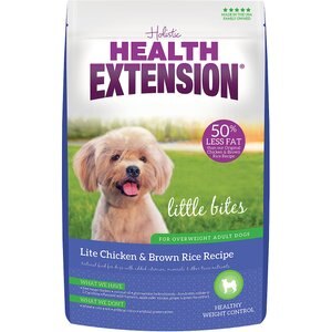 HEALTH EXTENSION LITTLE BITES LITE CHICKEN & BROWN RICE RECIPE DRY DOG FOOD