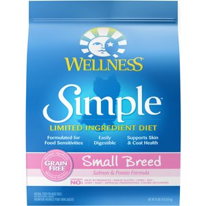 Wellness Simple Small Breed Salmon & Potato Formula