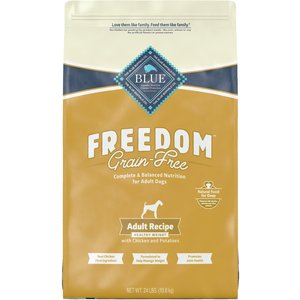 Blue Buffalo Freedom Adult Healthy Weight Chicken Recipe Grain-Free Dry Dog Food