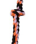 Mammoth Floss Chews Cottonblend Color 3-Knot Rope Tug