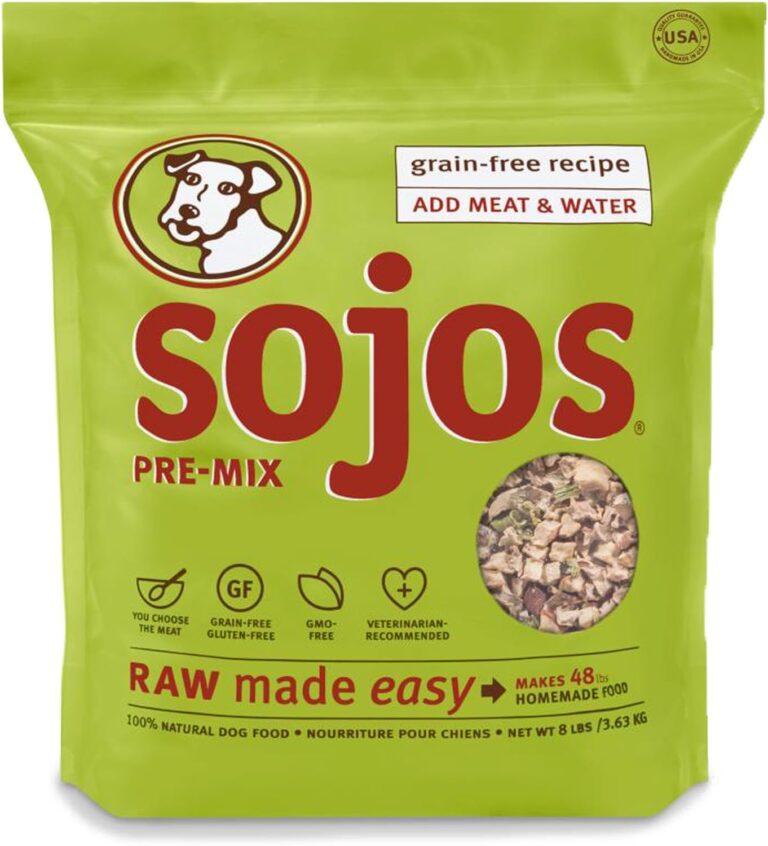 Sojos Pre-Mix Natural Grain Free Dry Raw Freeze Dried Dog Food