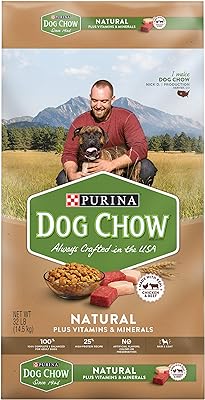 DOG CHOW NATURAL WITH REAL CHICKEN & BEEF DRY DOG FOOD