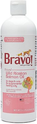 BRAVO! WILD ALASKAN SALMON OIL DOG & CAT SUPPLEMENT