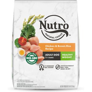 Nutro Natural Choice Healthy Weight Adult Chicken & Brown Rice Recipe Dry Dog Food