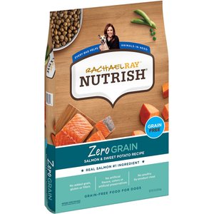 Rachael Ray Nutrish Zero Grain Natural Salmon & Sweet Potato Recipe Grain-Free Dry Dog Food