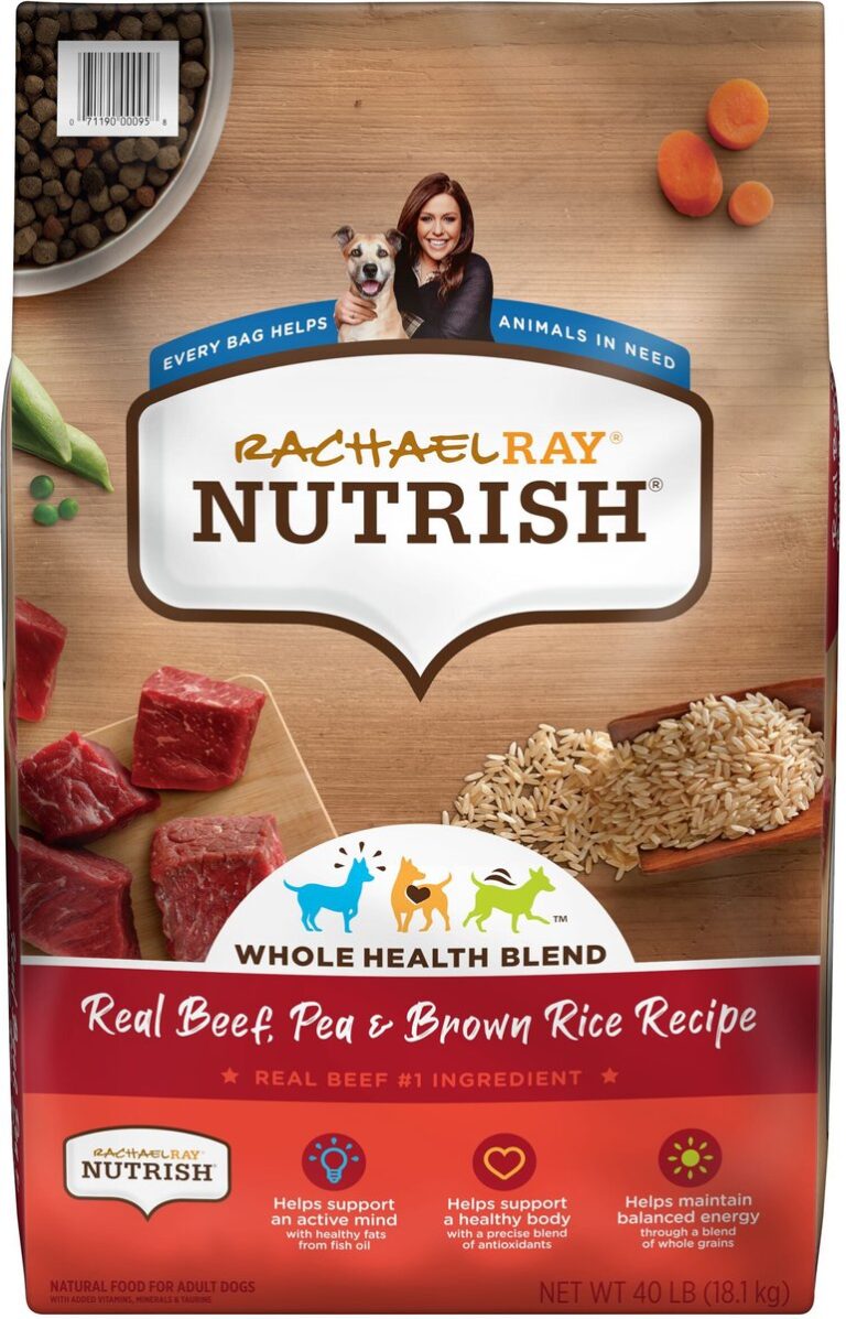 Rachael Ray Nutrish Real Beef, Pea, & Brown Rice Recipe Dry Dog Food