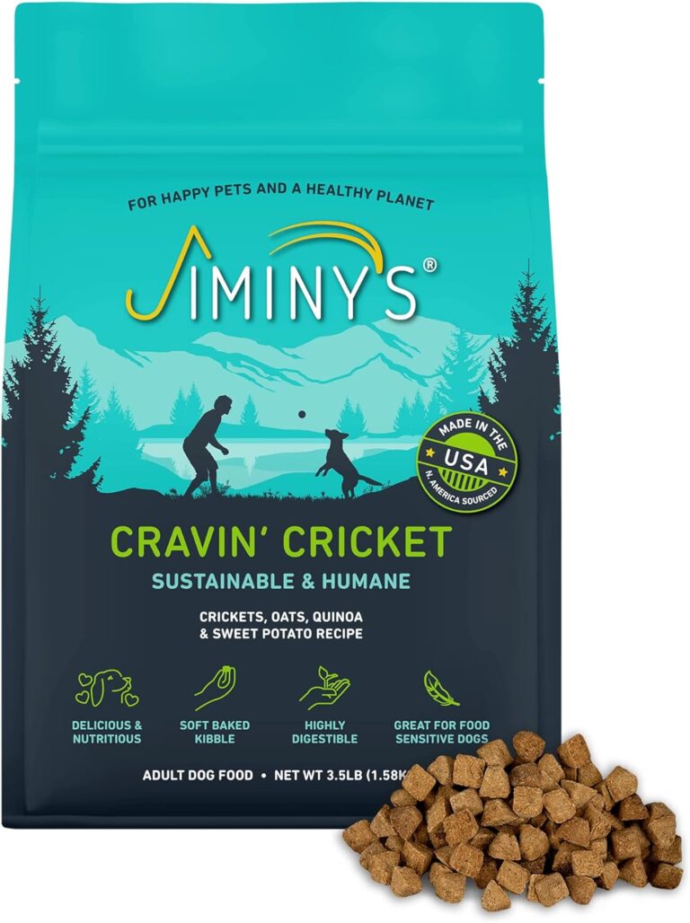Jiminy’s Cravin' Cricket Dog Food