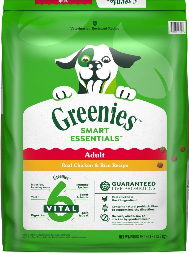 Greenies Smart Essentials High Protein Real Chicken & Rice Recipe Adult Dry Dog Food