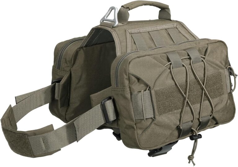 EXCELLENT ELITE SPANKER Dog Pack Hound Dog Saddle Bag Backpack