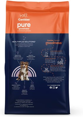 CANIDAE Grain-Free PURE Limited Ingredient Bison, Lentil & Carrot Recipe Dry Dog Food