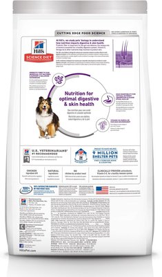 Hill's Science Diet Adult Sensitive Stomach & Skin Chicken Recipe Dry Dog Food