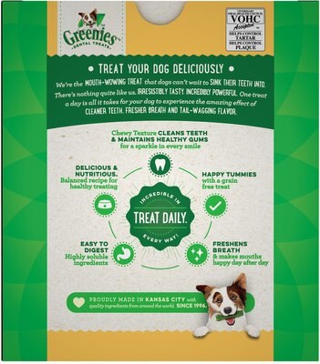 GREENIES GRAIN-FREE PETITE DENTAL DOG TREATS