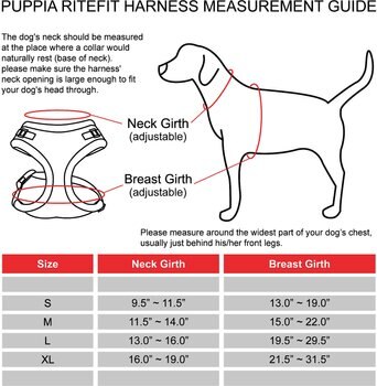 Puppia Authentic RiteFit Harness