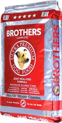 Brothers Complete Goat Meal & Egg Formula Advanced Allergy Care Healthy Weight Control Grain-Free Dry Dog Food