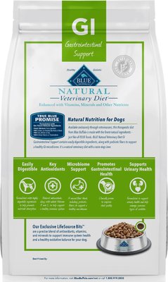 Blue Buffalo Natural Veterinary Diet GI Gastrointestinal Support Dry Dog Food