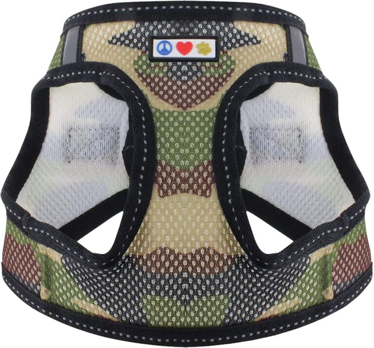 Pawtitas Camouflage Reflective Padded Dog Harness